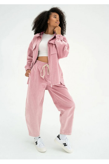 Cord - Pink curduroy jacket 2