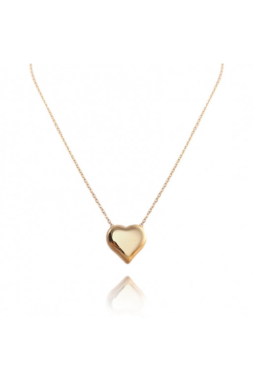 Necklace The heart from stainless steel  NST2071