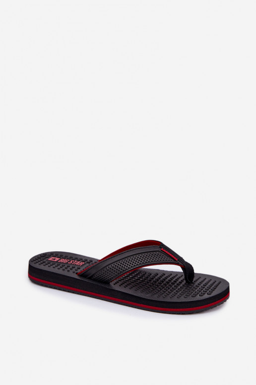 Men's Flip Flops Big Star RR174441 Black