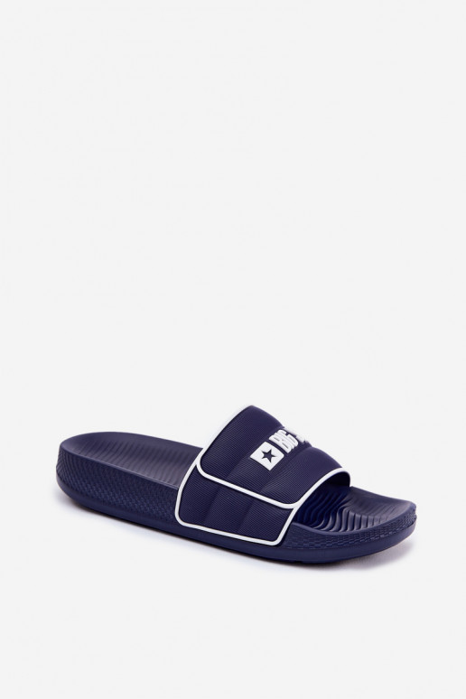 Men's Slippers Big Star RR174A045 Navy Blue