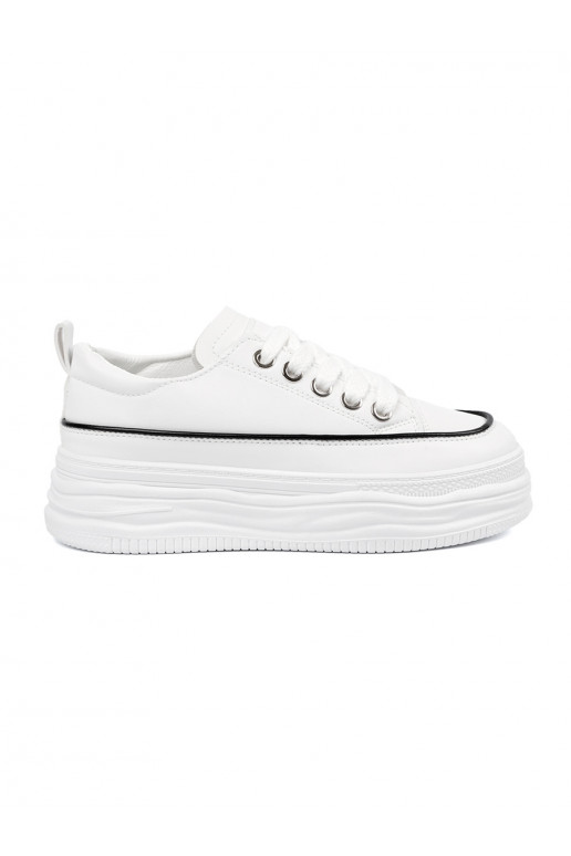Womens shoes white color with platform