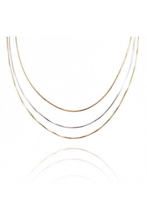 Necklace gold/,  gold plated NST2089