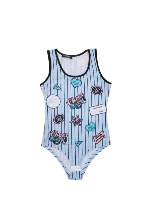 BODY withNADRUKIEM - light blue - XBODY1BŁ