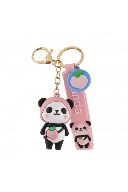 Keychain Panda pink BRL86