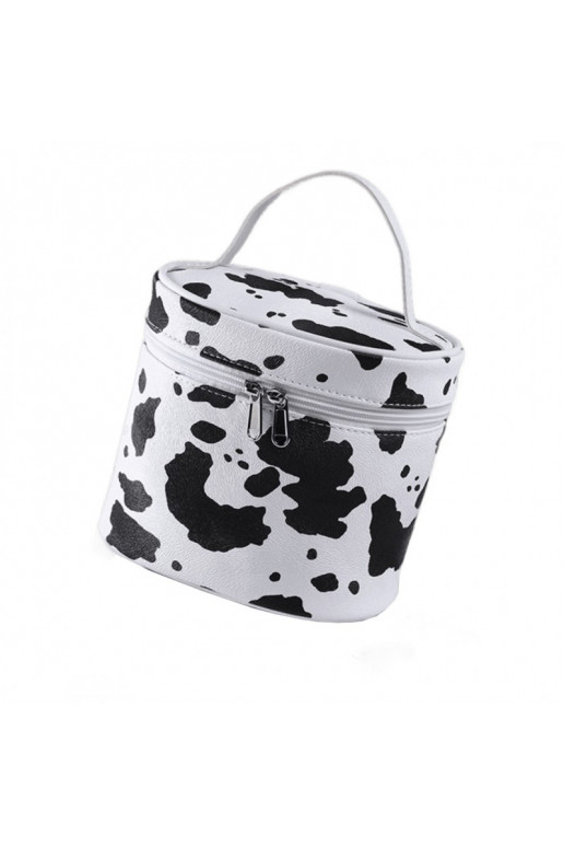 Folding cosmetics bag łaciata krówka  KS61