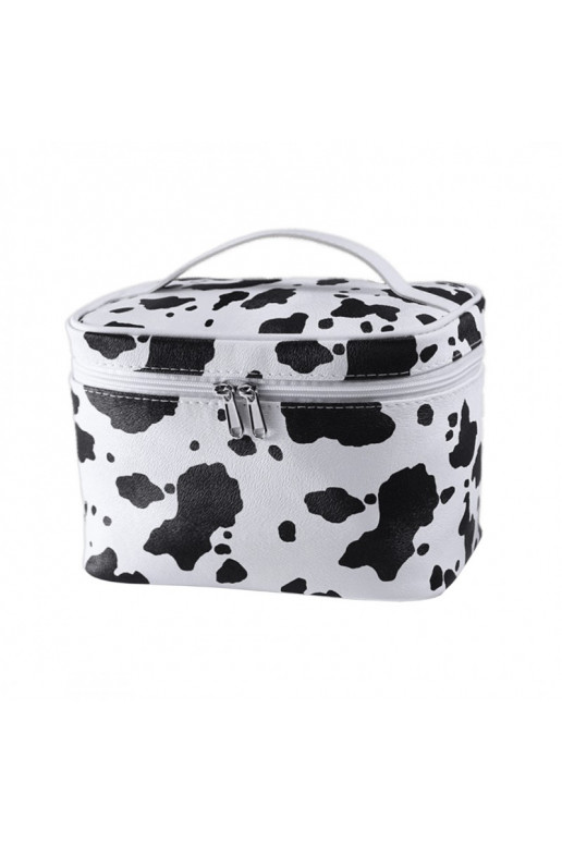 Folding cosmetics bag łaciata krówka  KS63