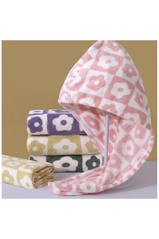 Hooded towel for hair szybkoschnący 65x25cm REC56WZ1