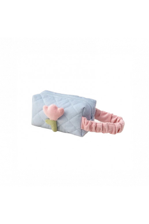 Cosmetics bag withem tulipana,  podłużna KS101WZ2