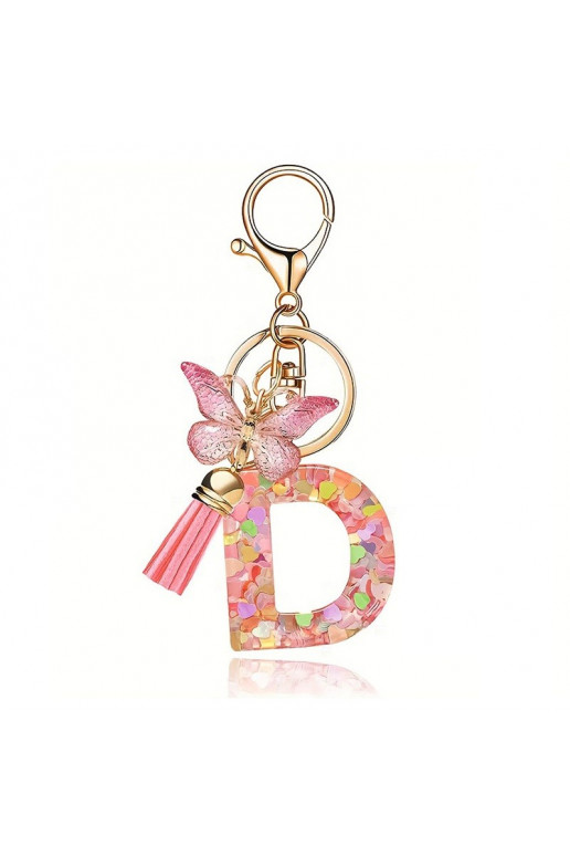 Keychain LITERKA "D"   serca BRL328D