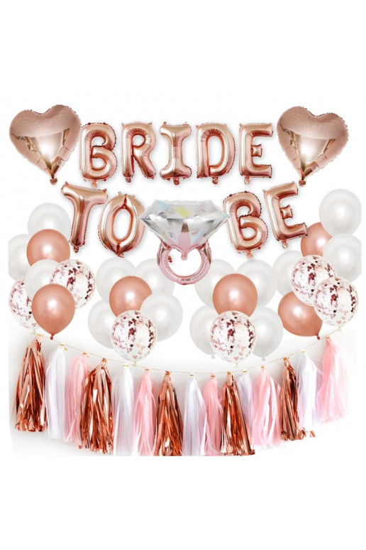 Ballons set Bride to Be BLN01