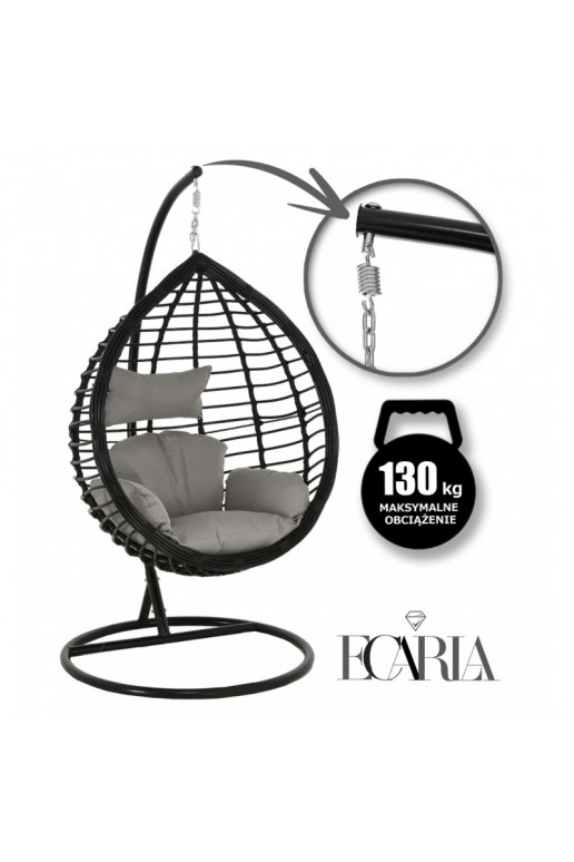 Fotel  huśtawka kokon withcushionmi KR30