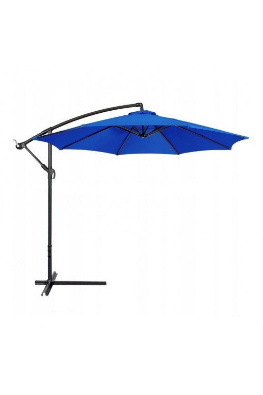 Parasol ogrodowy withwysięgnikiem blueowy OGP02