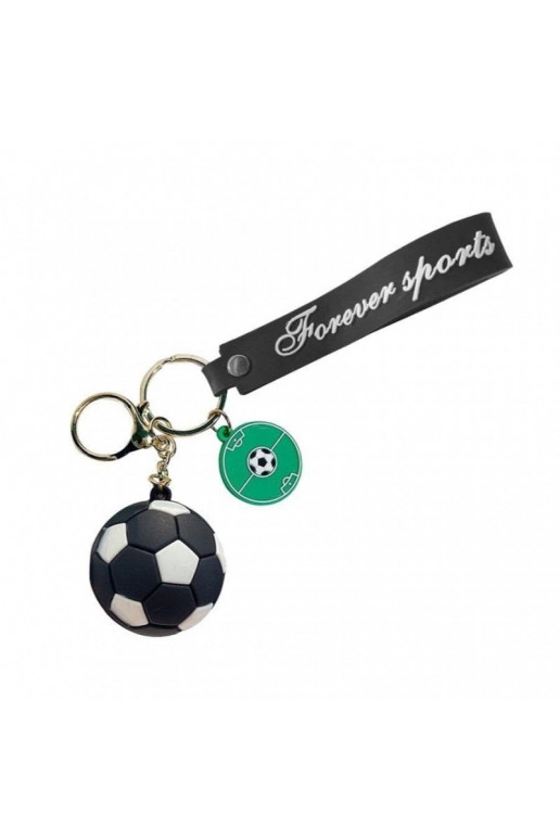 Keychain BALL forever sport black color BRL330CZ