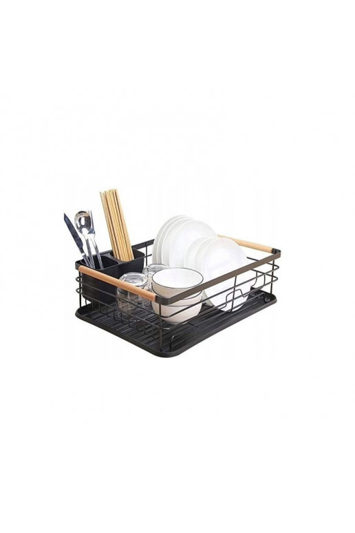 Suszarka do naczyń, ociekacz withtacką 43 x 30,5 x 14 cm black color SU05CZ