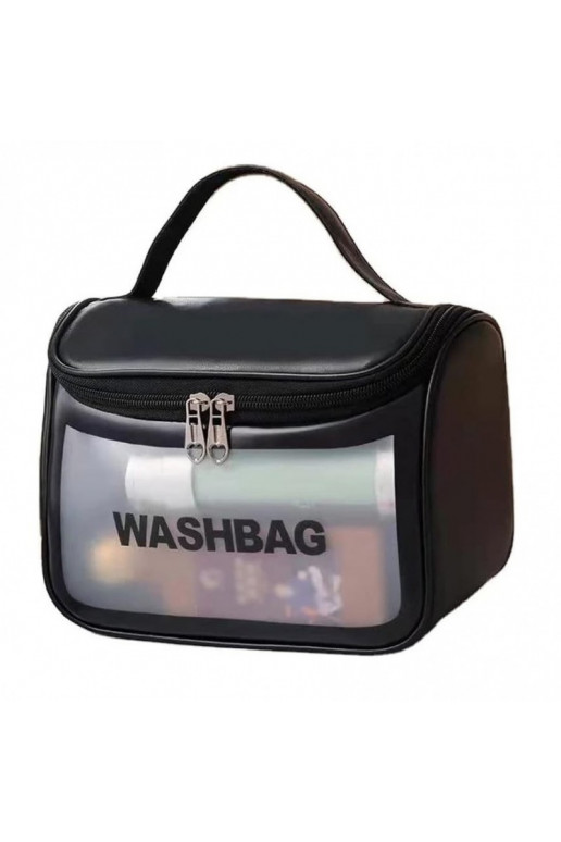 Folding cosmetics bag WASHBAG  black color KS46CZ