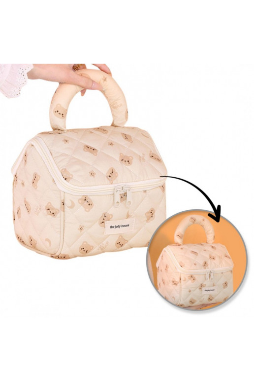 Folding cosmetics bag elegancka   BEAR KS131K
