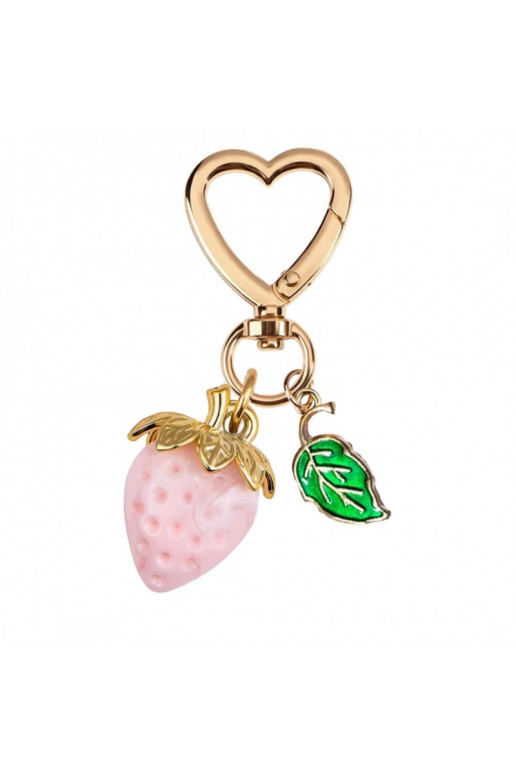 Keychain pink TRUSKAWKA  serce BRL350R