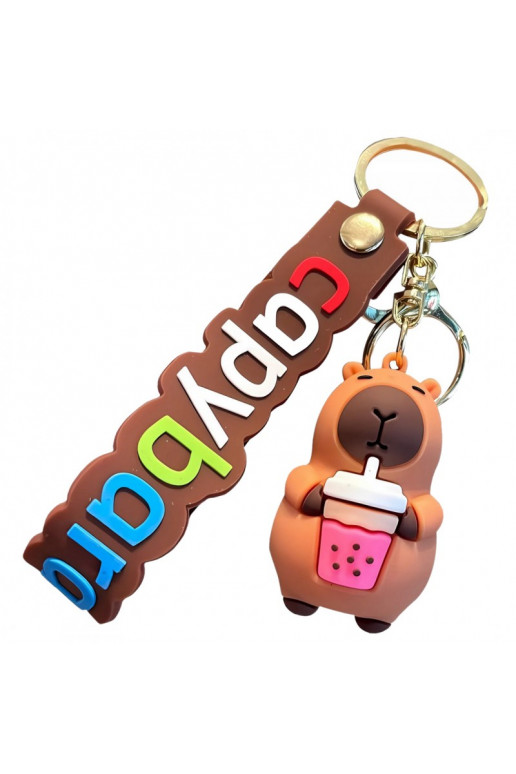 Keychain Kapibara withbidonem andprzywieszką CAPYBARA BRL352