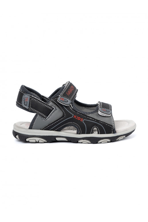 boys sandals black
