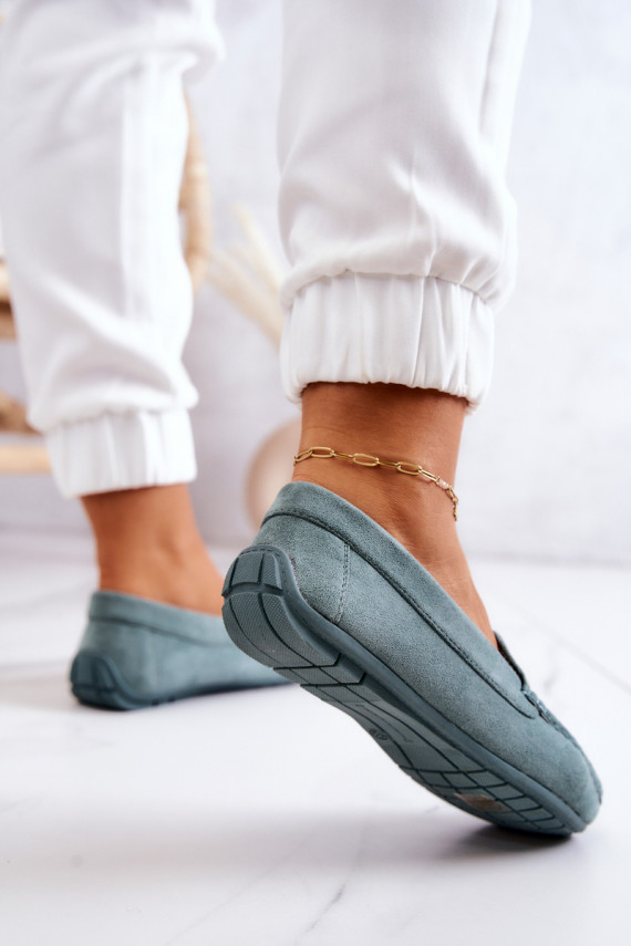 Women s Loafers Suede Mint Morreno