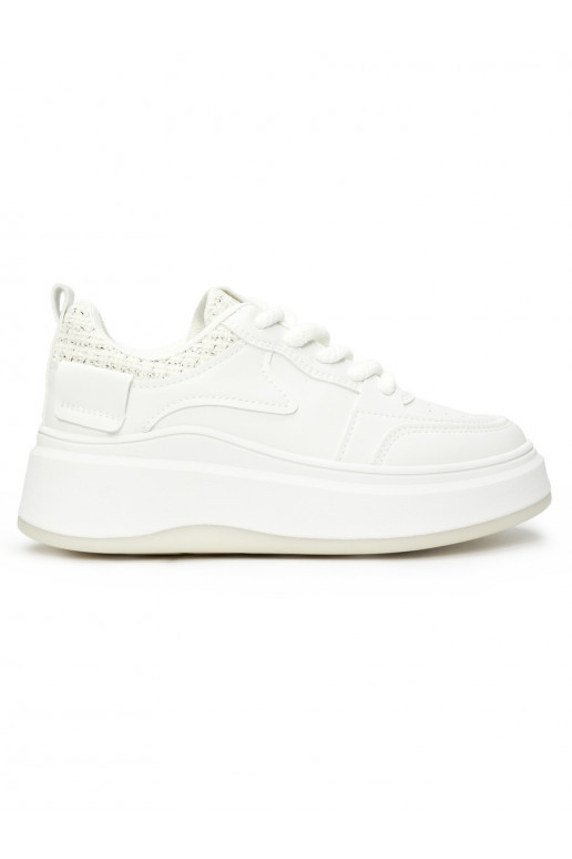 D msk b l Sneakers na hrub podr žce