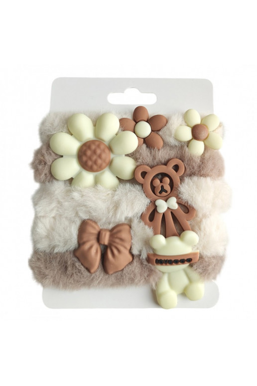 Hair ties set  five in one  PUCHATE GUM174