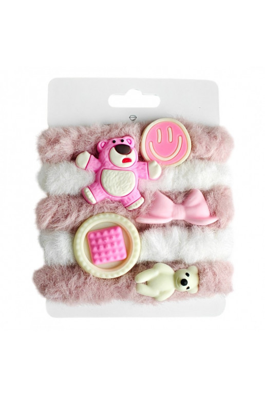Hair ties set  five in one  PUCHATE GUM175
