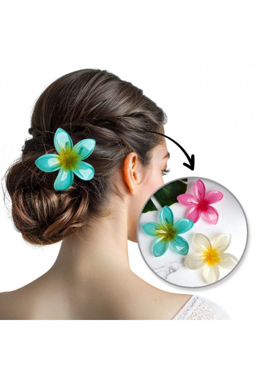 Gorgeous Barrette hair clip XL KLIPS  ombre  6 cm SP405