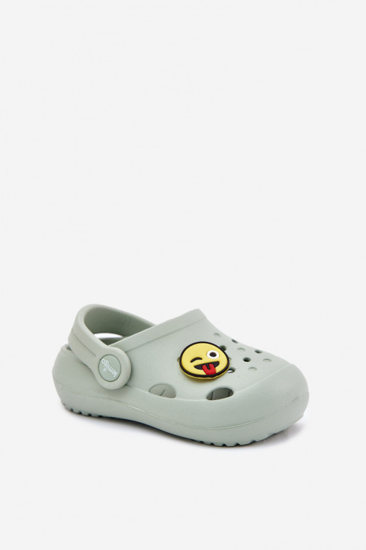 Children's Foam Slippers With Clip Mint LEMIGOSE 880