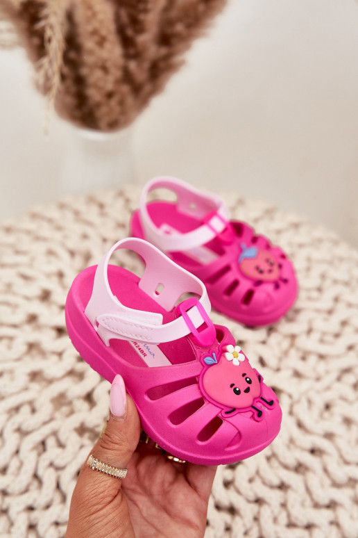 Children's Velcro Sandals Fruits 83615 Ipanema Summer XIV Pink