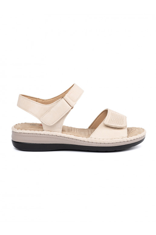 ivory light sandals womens