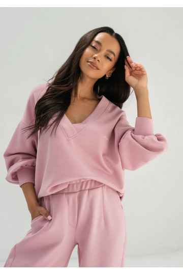 Ollie - Pink rayon sweatshirt