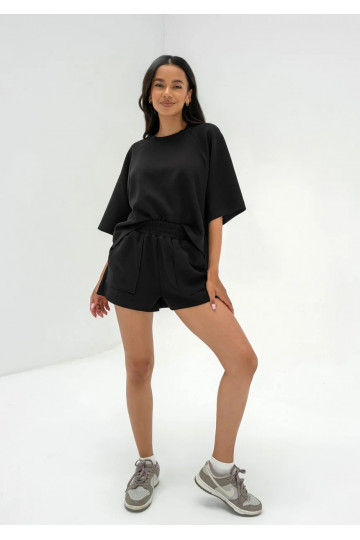 Jess - Black soft sweatshirt