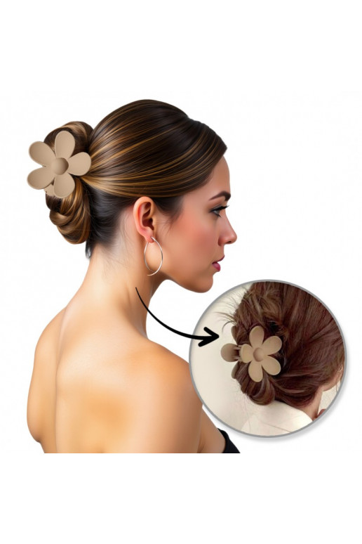Gorgeous Barrette hair clip XL  owa 7x7,5 cm SP152K