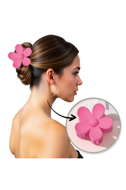 Gorgeous Barrette hair clip XL   7x7,5 cm SP152CR