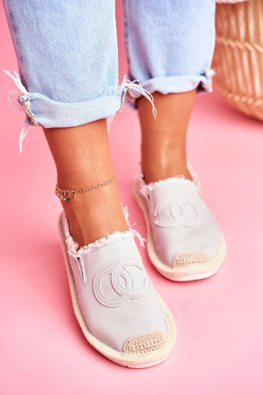 Classic Women's Espadrilles Grey Flaure