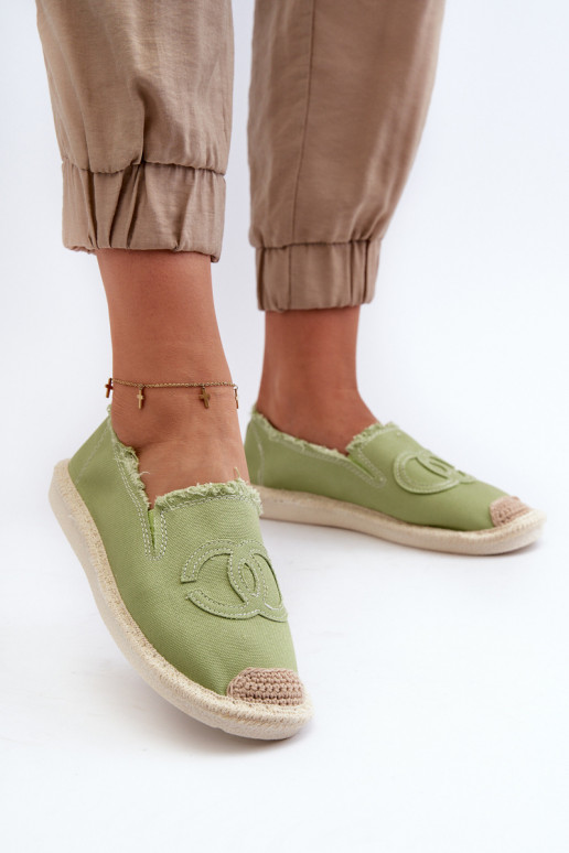 Classic Women's Espadrilles Green Flaure