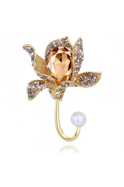 Brooch  Flowers BZ121