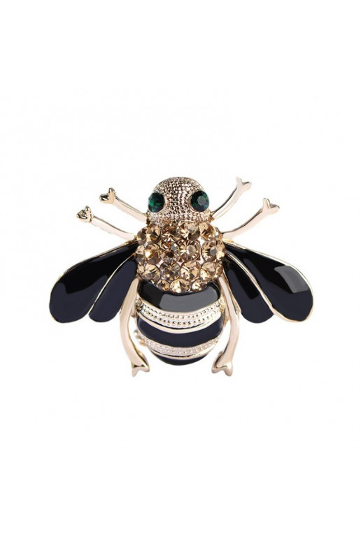 Brooch with crystals   BZ89