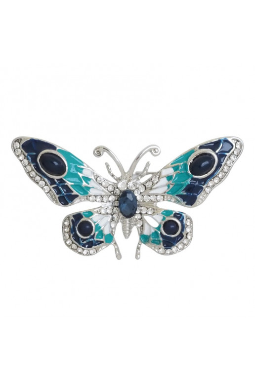 Brooch with crystals  BZ112