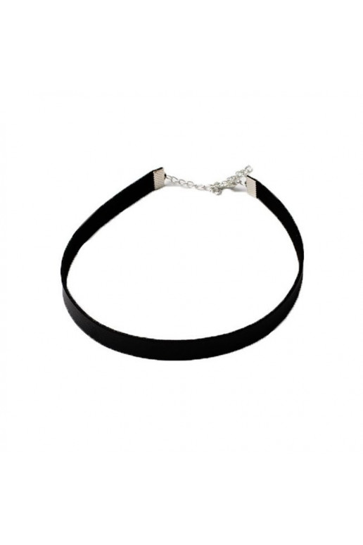 Necklace black CHOKER AKSAMITKA TASIEMKA N475