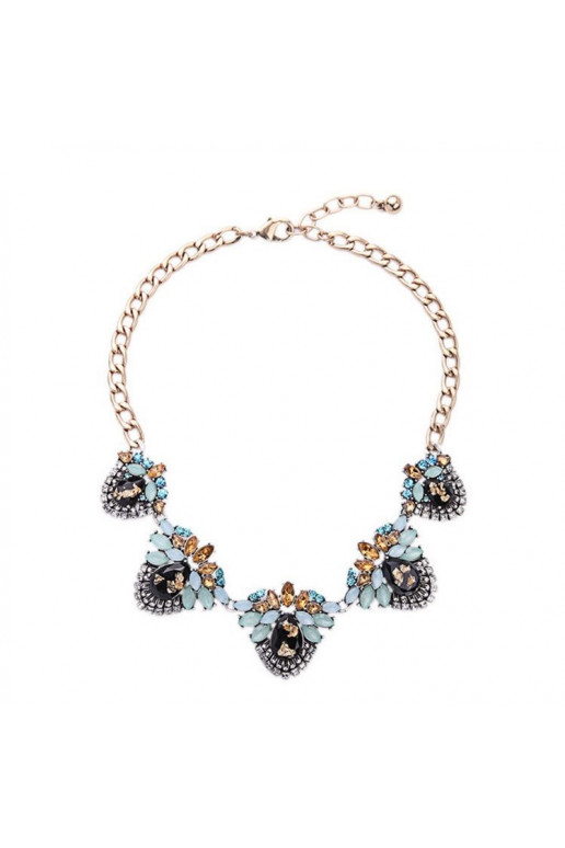 Necklace ELEGANCKI withwith crystals N223