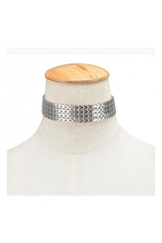 Necklace  choker lśniący  N361S