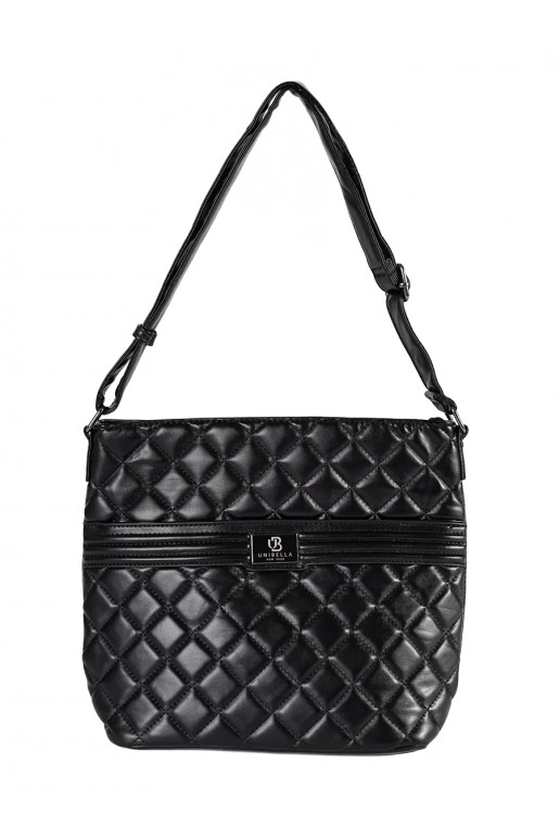 black Women's handbag quilted