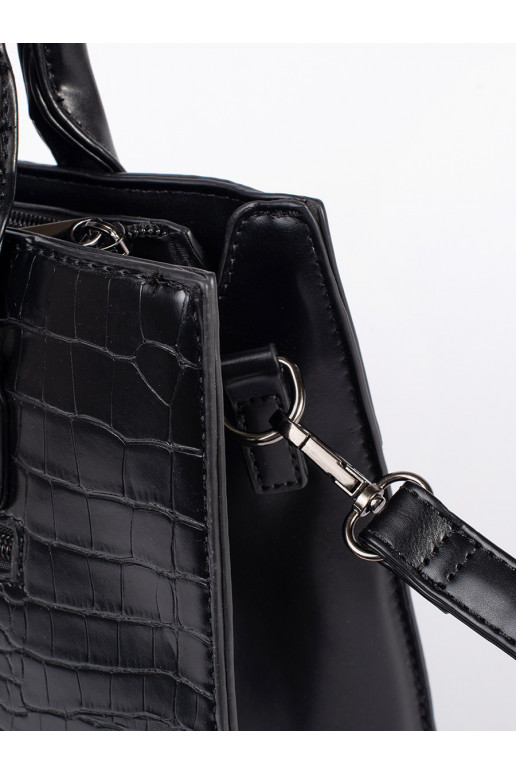 Handbag black średnia on shoulder