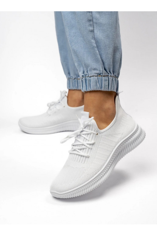 Womens Sneakers model shoes LINA WHITE Lekkość, Przewiewność i Codzienny Komfort