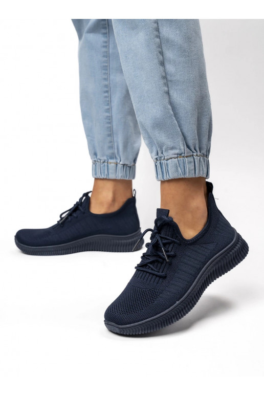 Womens Sneakers model shoes LINA NAVY Sportowy Minimalizm i Codzienna Lekkość