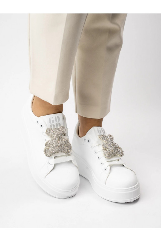 Womens Sneakers model shoes VELARA ALL WHITE