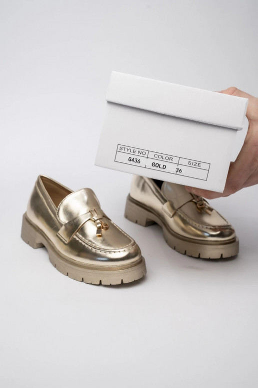Womens Moccasins LOANA GOLD