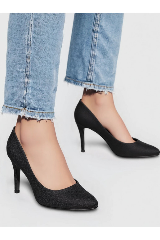 Womens high-heeled shoes ASTRINA BLACK